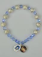 Bracelet Dizainier Vierge Miraculeuse & Christ Miséricordieux