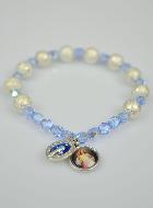 Bracelet Dizainier Vierge Miraculeuse & Christ Miséricordieux
