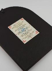 Icône Byzantine Arrondie - Vierge à l'Enfant - 24 cm