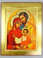 Icône Byzantine Sainte Famille de Nazareth - 30cm