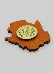 Magnet Ange-Gardien Rose