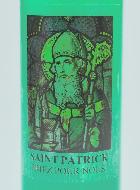 Bougie de Neuvaine Fête de Saint Patrick - 17.5cm