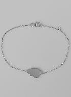 Bracelet Gourmette Enfant Nuage en Argent - Maille Gourmette