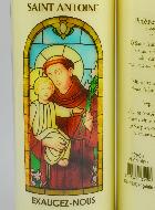 Bougie de Neuvaine pour Retrouver un Objet Perdu - Saint Antoine