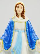 Statue de la Vierge Miraculeuse Résine et Fibre de Verre - 15cm
