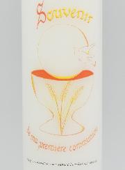 Souvenir de Première Communion - Cierge Eucharistie