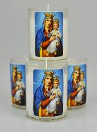4 Bougies Veilleuse Notre Dame du Grand Pouvoir