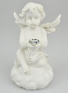 Statue Lumineuse LED Ange Gardien - 12cm