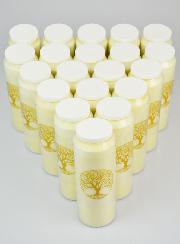 20 Bougies de Neuvaine Arbre de Vie - 17.5cm