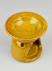 Diffuseur à Huile en Céramique Décor Relief - Camel