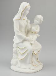 Statue Religieuse de la Vierge à l'Enfant - 20cm