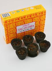 Coupelles d'Encens Naturel Goloka - Nag Champa