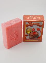 Savon Exfoliant Ayurvédique - Sel de l'Himalaya & Pétale de Rose