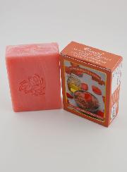 Savon Exfoliant Ayurvédique - Sel de l'Himalaya & Pétale de Rose