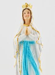 Statue Religieuse Vierge Couronnée - 20cm