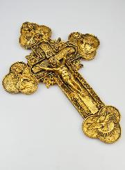 Crucifix Croix Protection du Foyer - 36cm