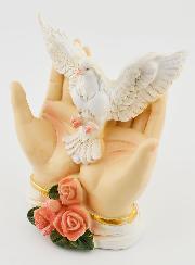 Statue Religieuse Main de Dieu Protectrice & Esprit Saint