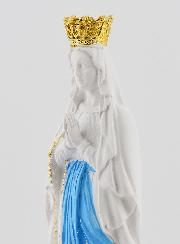 Statue Religieuse Notre Dame de Lourdes - 15cm