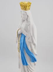 Statue Religieuse Vierge Marie Couronnée - 30cm