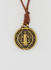 Médaille de Saint Benoit avec Cordon