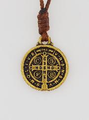 Collier Religieux Médaille de Saint Benoît - 17mm