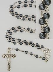 Chapelet de Lourdes Noir Mode