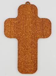 Croix Enfant en Bois - Vierge à l'Enfant