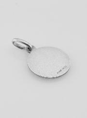 Médaille en Argent Massif Ange Gardien - 12mm