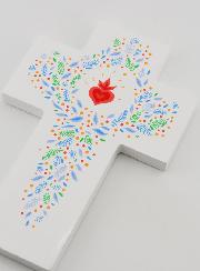 Croix Enfant Louange - Coeur Sacré