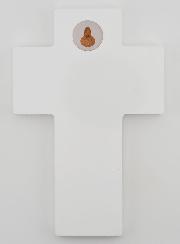 Croix de Baptême Louange - Marie et l'Enfant