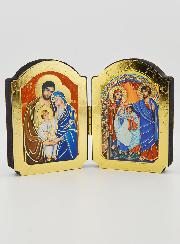 Icône Diptyque Sainte Famille & Noces de Cana
