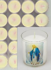 48 Bougies Veilleuse Notre Dame des Miracles