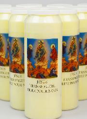 10 Bougies de Neuvaine Transfiguration de Jésus