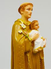 Statue Religieuse de Saint Antoine de Padoue - 30cm