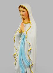 Statue Religieuse Vierge Marie Colorée 60cm - Miraculeuse
