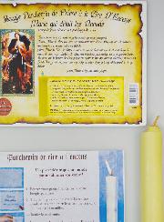 Bougie Parchemin de Prière à La Cire d'Encens - Marie qui Défait les Noeuds