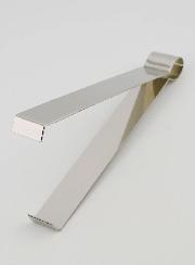 Pince à Charbon Crabe en Inox Argenté - 13cm