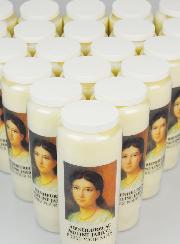 20 Bougies de Neuvaine Bienheureuse Pauline Jaricot