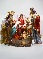 Grande Crèche de Noël Complète 11 Santons - 45cm
