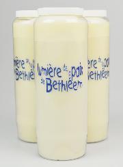 3 Bougies de Neuvaine Lumière de la Paix de Bethléem