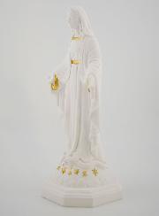 Statue Religieuse Vierge Marie sur Socle - 15cm