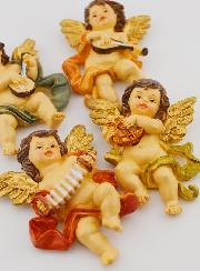 Magnets Anges Musiciens - Lot de 4