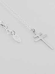 Collier Religieux & Croix de Lorraine - Argent 925/1000