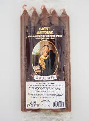 Bougies Teintées Masse Saint Antoine 14cm - Lot de 5