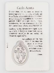 Carte de Prière et Médaille communion - Carlo Acutis
