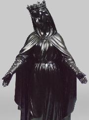 Grande Statue de la Vierge Noire 60cm