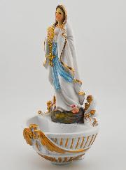 Bénitier de Notre Dame de Lourdes - 16cm