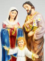 Statue Religieuse de la Sainte Famille - 30cm