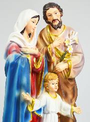 Statue Religieuse de la Sainte Famille - 30cm