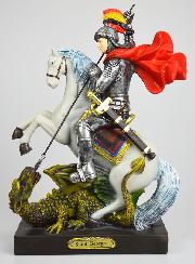 Statue Religieuse de Saint Georges - 30cm